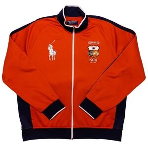 POLO SPORT RALPH LAUREN Korea World Cup Olympics Big Pony Jacket Red XXL 2XL